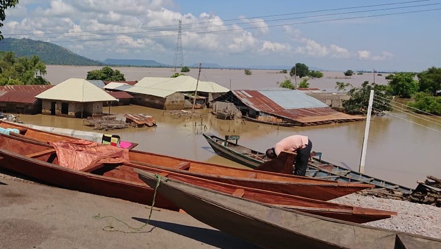 Almost 20,000 houses have been destroyed due to the floods in Nigeria. ©REACH/2018