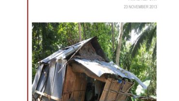 REACH Bohol Shelter Needs Assessment Final Report Released