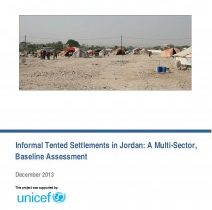 REACH Identifies the ‘Perilous State’ of Refugees Living in Informal Tented Settlements in Jordan