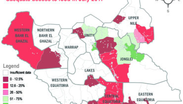 South Sudan Food Crisis: Understanding Food Security Trends in the Greenbelt Region