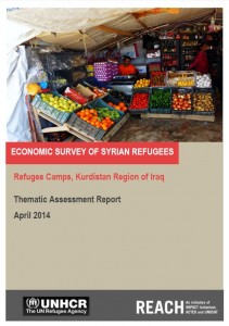 REACH_KRI_SyrianRefugees Economic Survey_April_2014