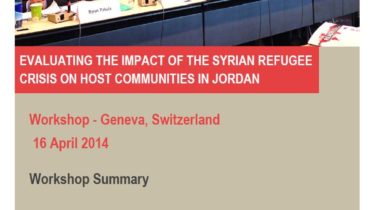 Evaluating the Impact of the Syrian Refugee Crisis on Jordanian Host Communities