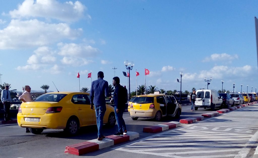 A view at Carthage International Airport in Tunis. Most of the assessed migrants from sub-Saharan Africa arrived to Tunisia via air. © REACH 2018
