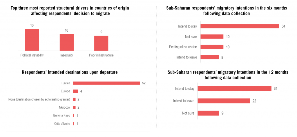 The REACH and Mercy Corps report explores various drivers for immigrants from sub-Saharan Africa to opt for Tunisia for short-term, long-term or transit stays. Read the full report here.